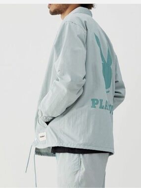 Playboy By PacSun Dawn Patrol Jacket Mint Green coat NWT size medium